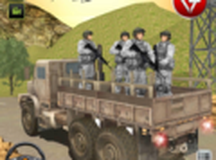 美国军用卡车驾驶