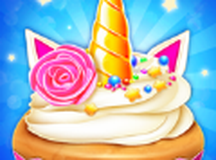 独角兽纸杯蛋糕面包店