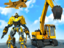 挖掘机器人变形