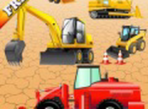 车辆和挖掘机的孩子工程车