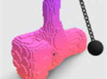 压力释放粉碎小球