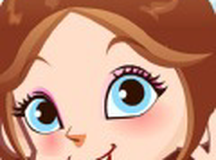 可爱的女孩魔镜